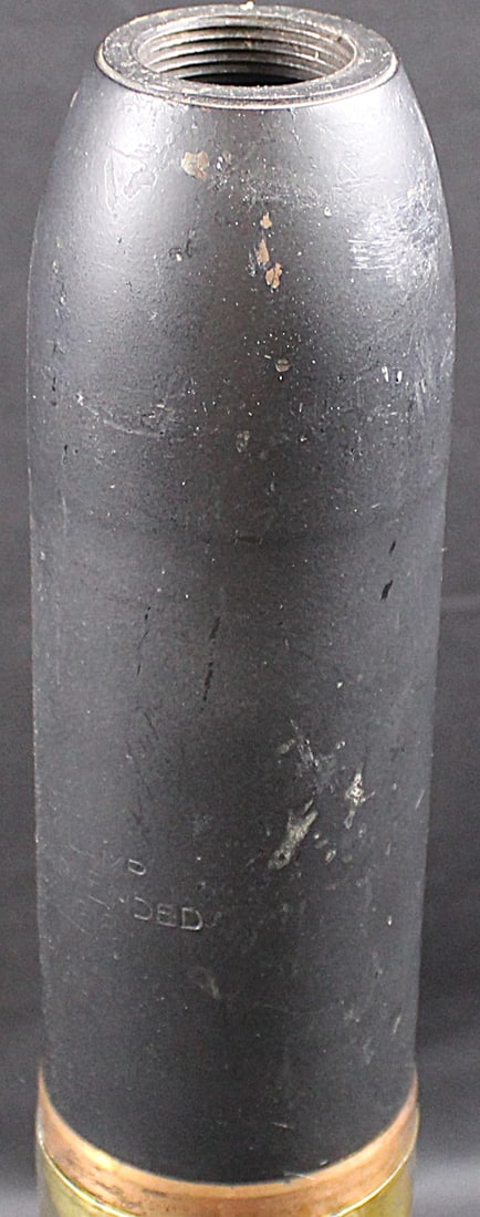 Large M5A1 Type 1 c.1944 WWII 75mm Round (FMI) - 2