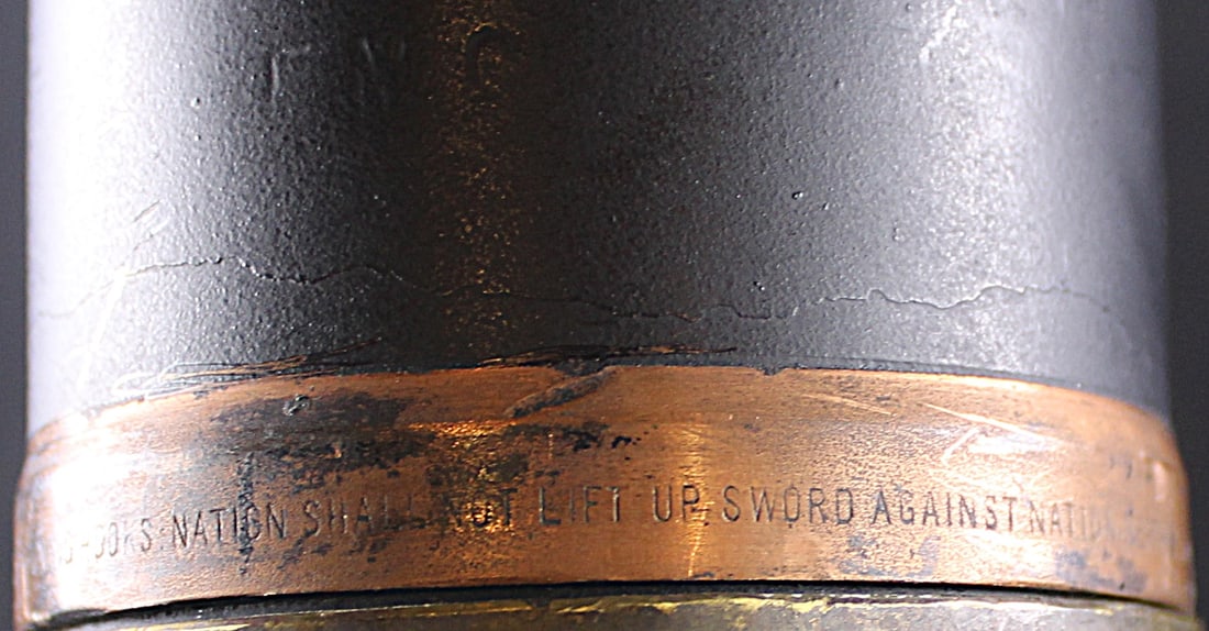 Large M5A1 Type 1 c.1944 WWII 75mm Round (FMI) - 6