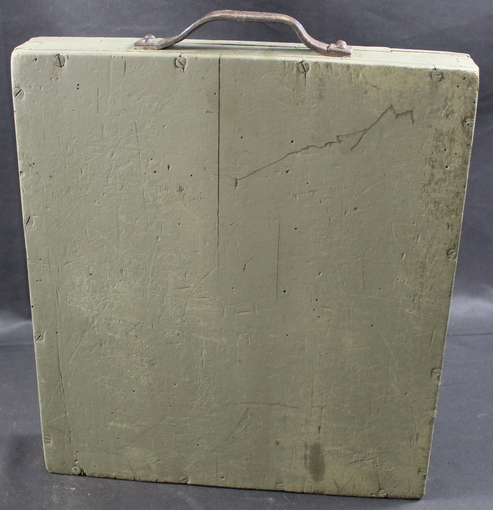 WWI British Wooden Tool/Spare Parts Transport Container (FMI) - 6