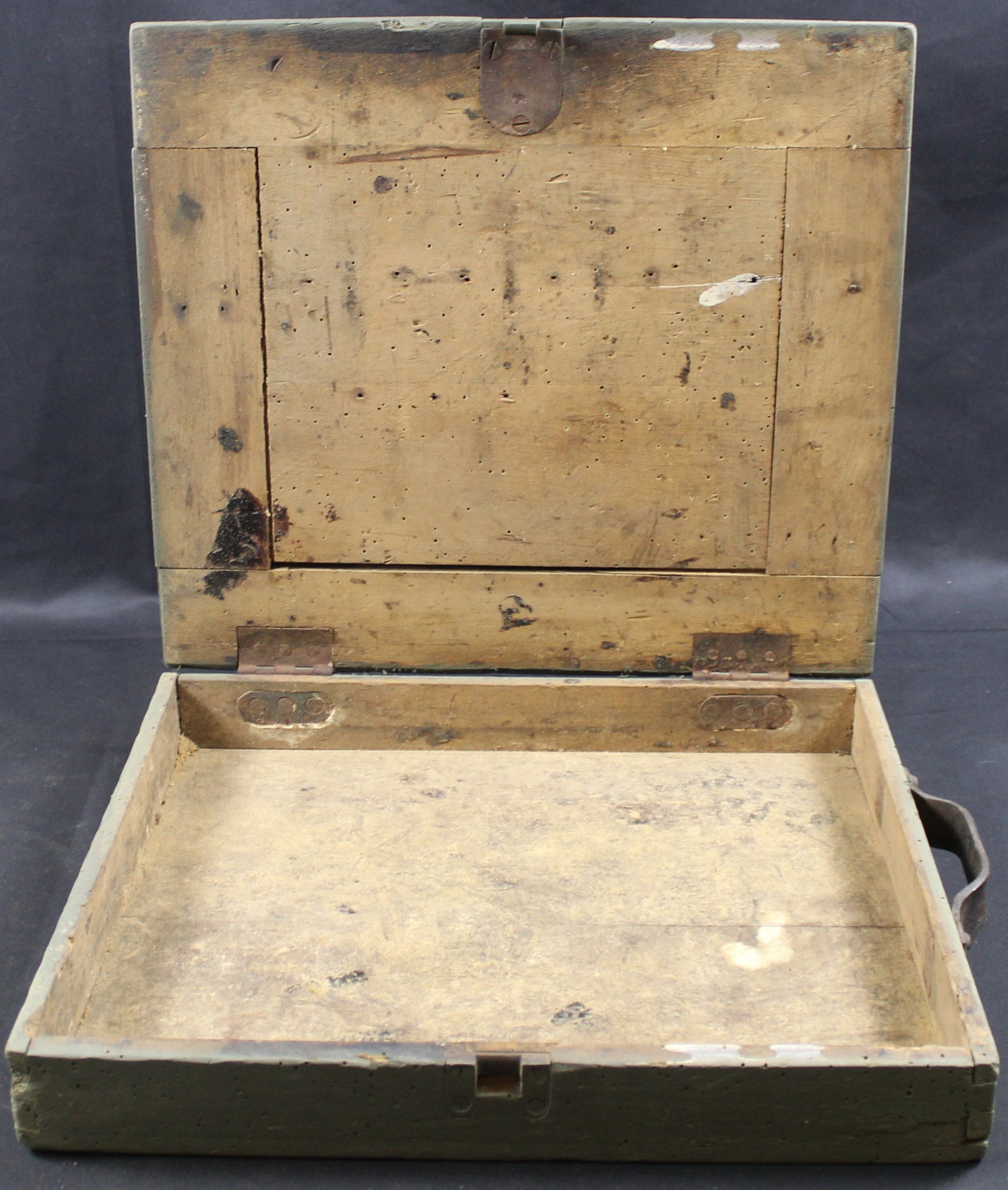 WWI British Wooden Tool/Spare Parts Transport Container (FMI) - 7