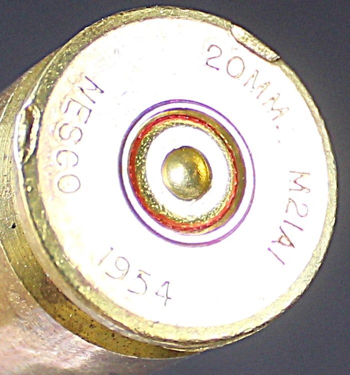 Inert 1954 M21A1 20mm Round (FMI) - 4