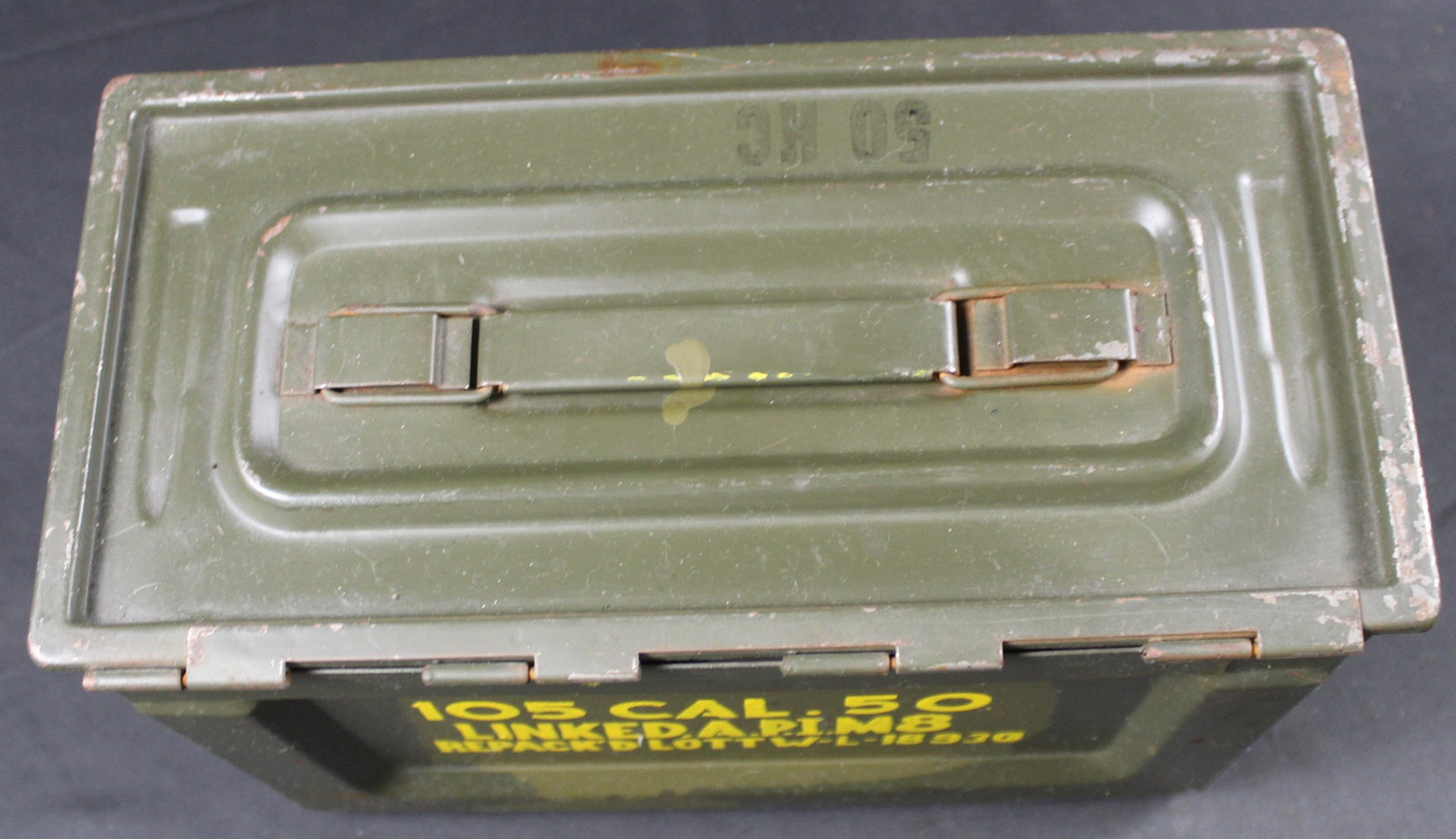 WWII American Side-Clasp .50 Caliber Ammunition Can (FMI) - 2