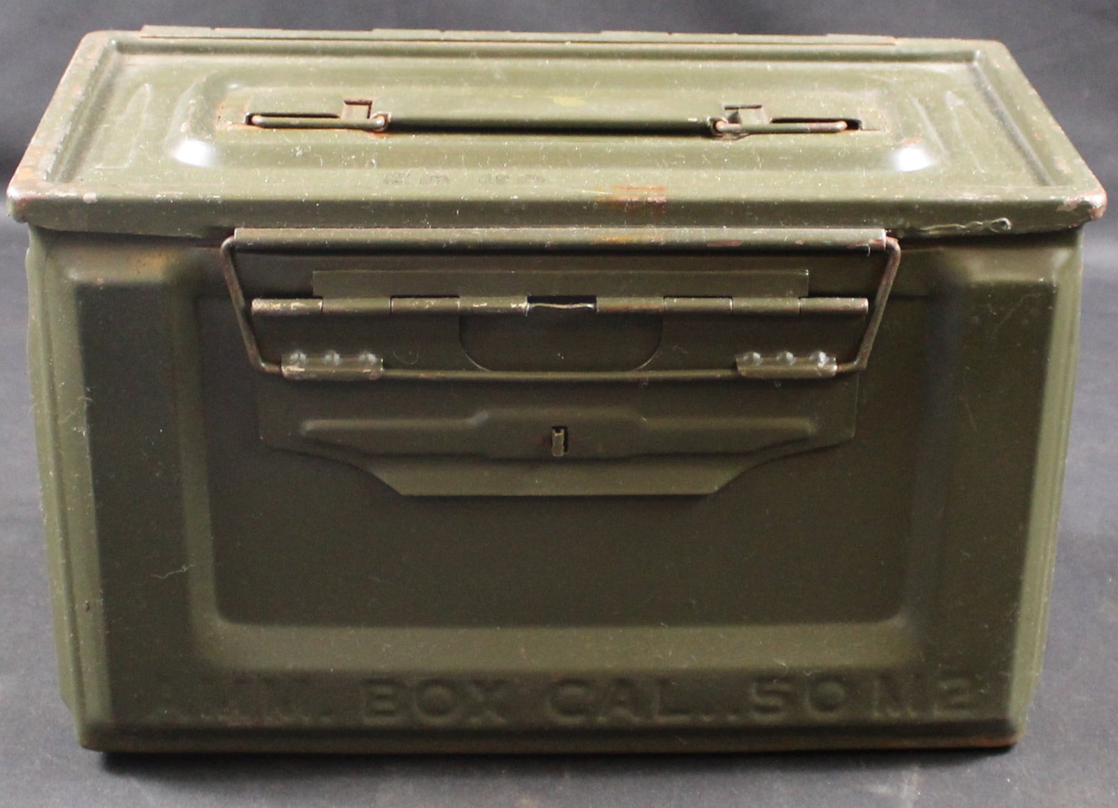 WWII American Side-Clasp .50 Caliber Ammunition Can (FMI) - 5