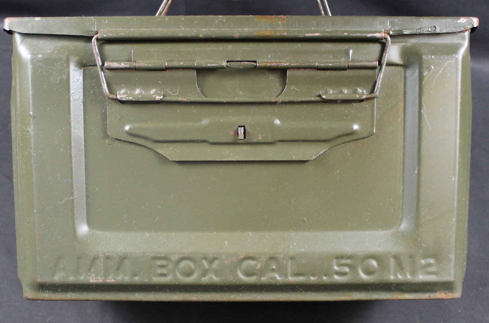 WWII American Side-Clasp .50 Caliber Ammunition Can (FMI) - 6
