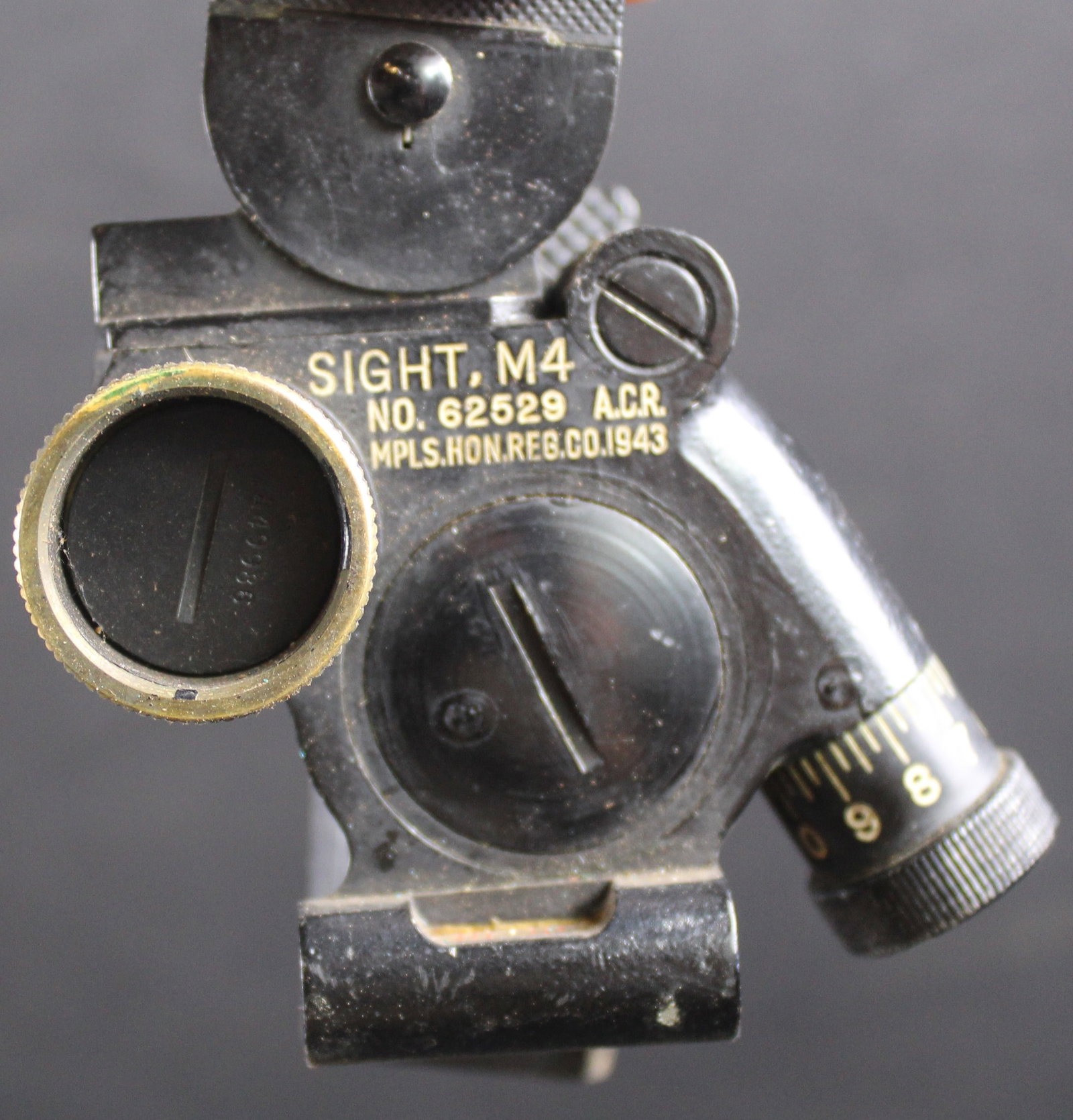 WWII 1943 Dated US Military 60mm Mortar Spotter/Sight (FMI) - 4