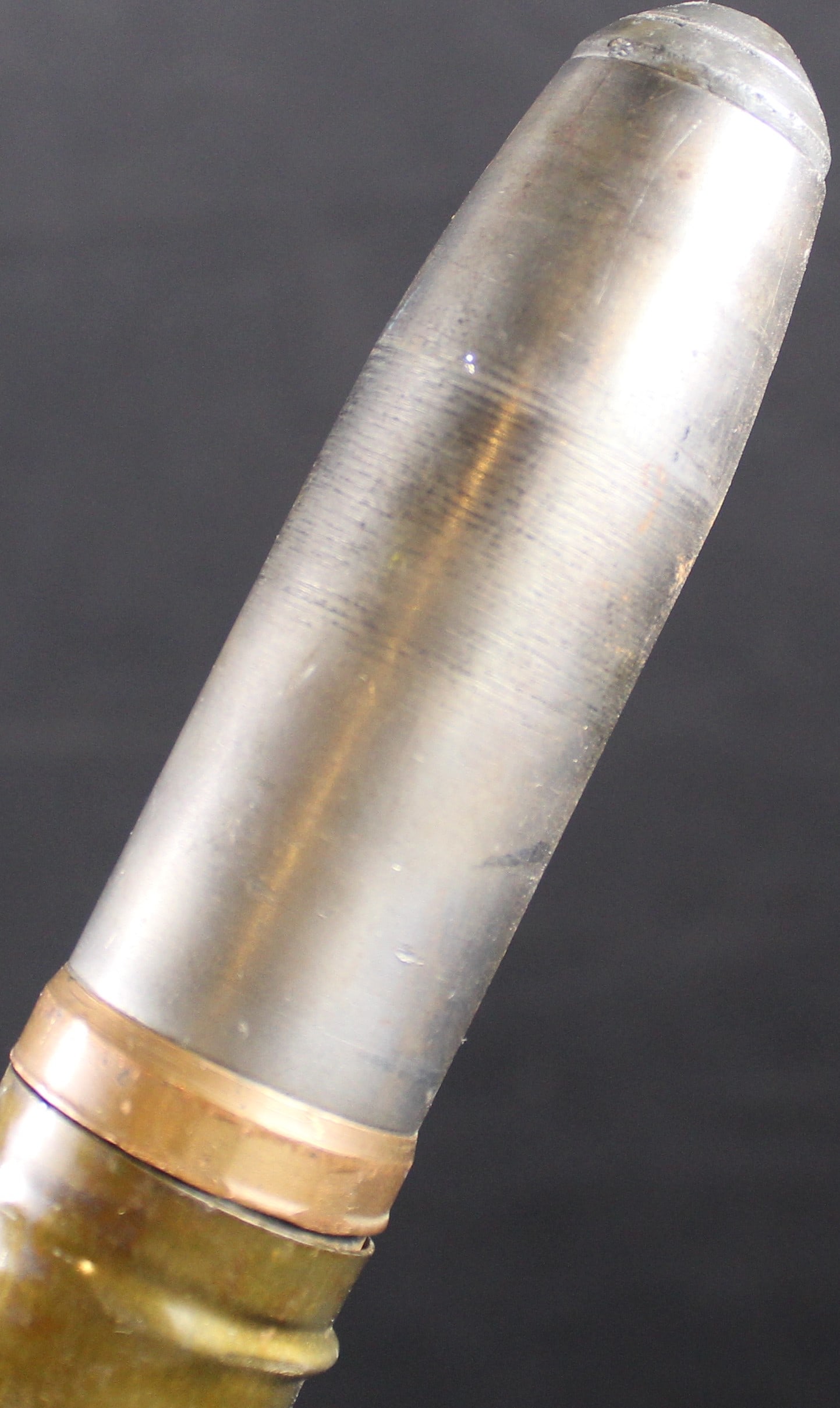 Rare Inert WWII German Mk108 30mm Auto-Cannon Round from ME262 Fighter Jet (FMI) - 2