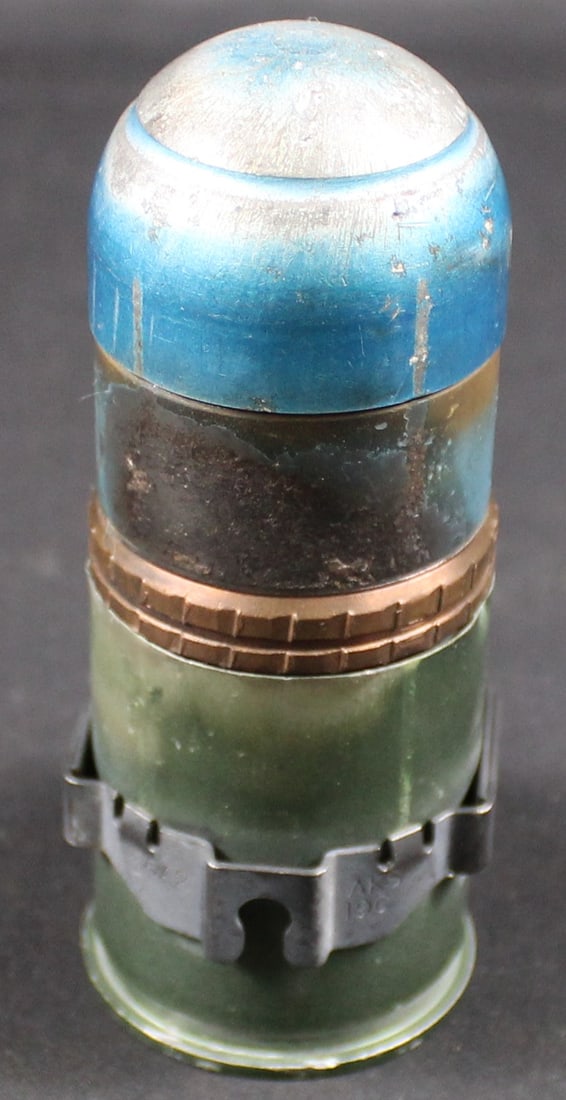 Inert M913 Mod3 40mm Practice Grenade for the Mk19 in Link (FMI): Description coming soon!