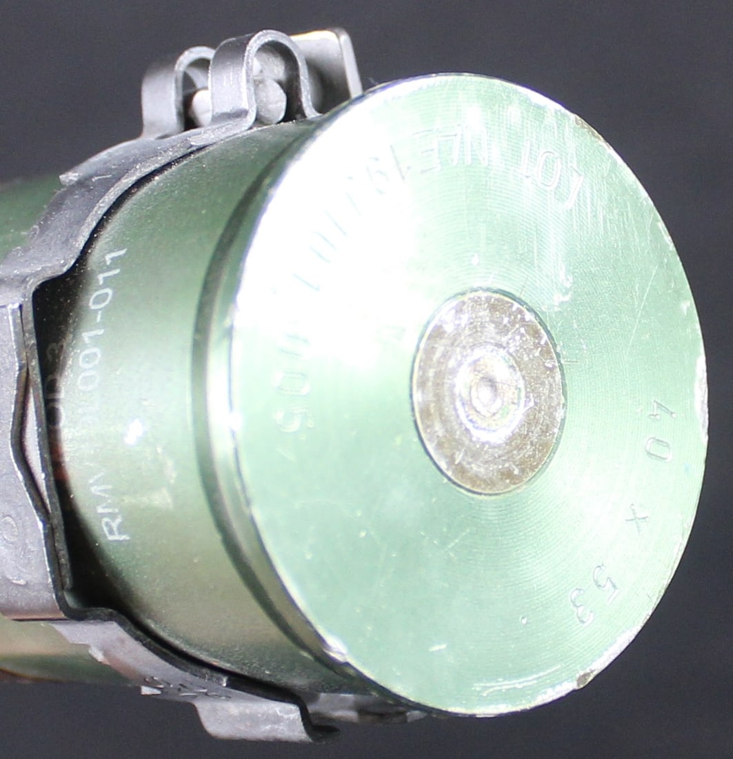 Inert M913 Mod3 40mm Practice Grenade for the Mk19 in Link (FMI) - 4