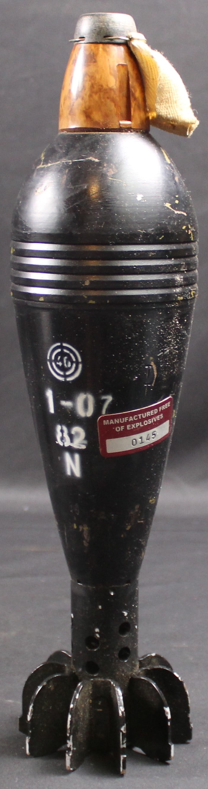 Rare Inert Russian 82mm Mortar (FMI) - 4