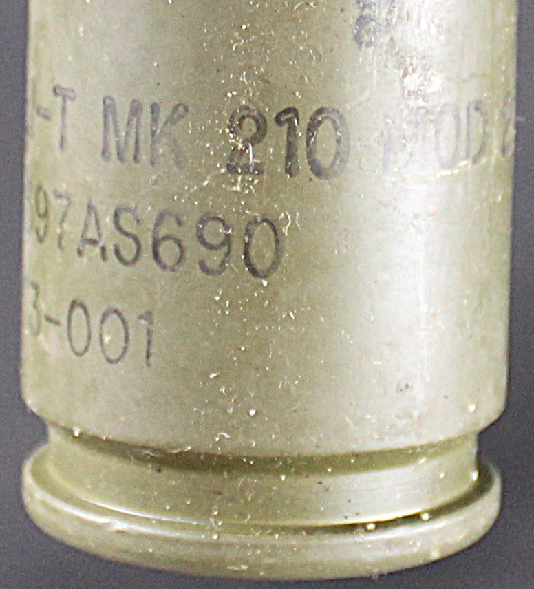 Inert 25mm HEI-T Round for the bradley Fighting Vehicle (FMI) - 5