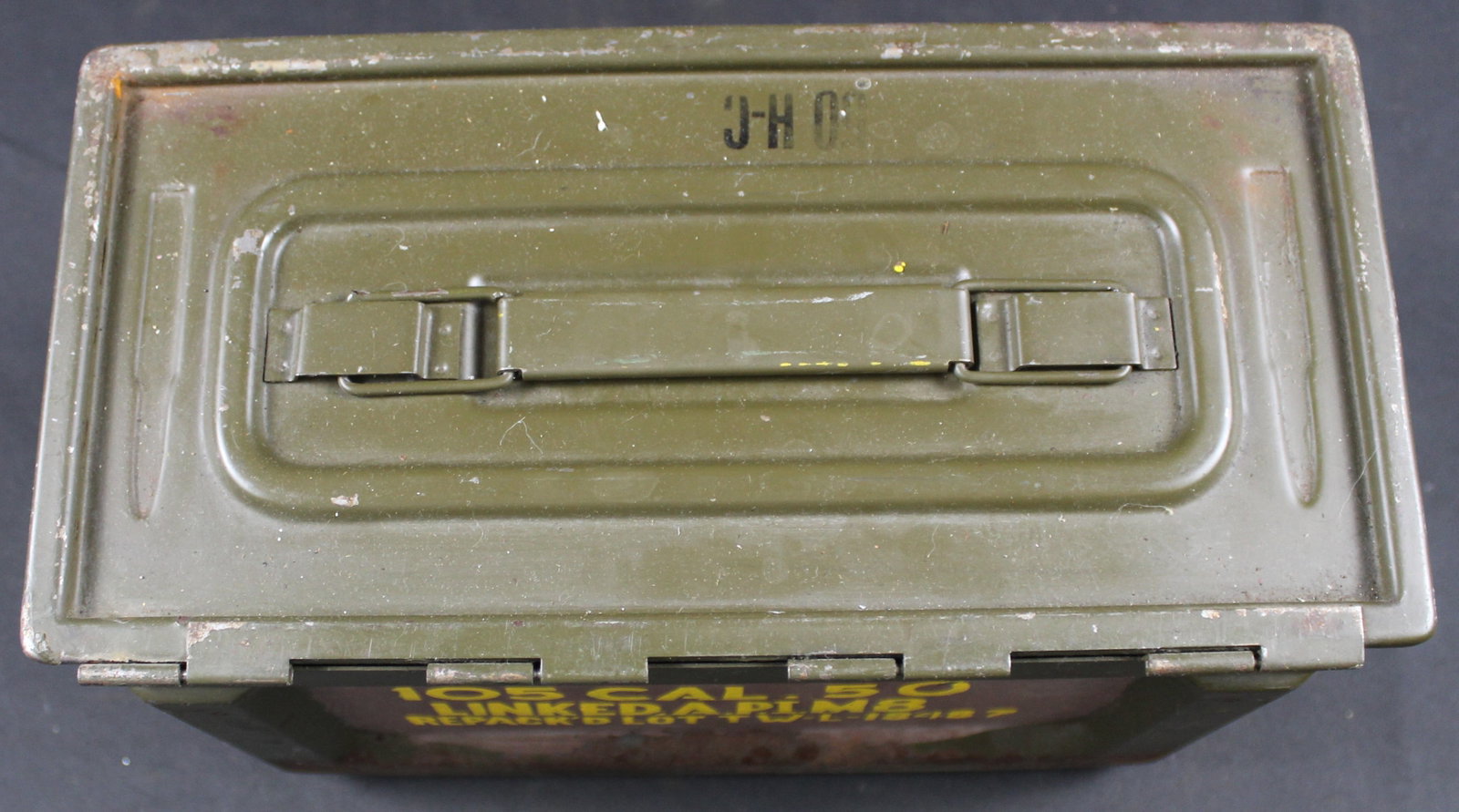 WWII American Side-Clasp .50 Caliber Ammunition Can (FMI) - 2