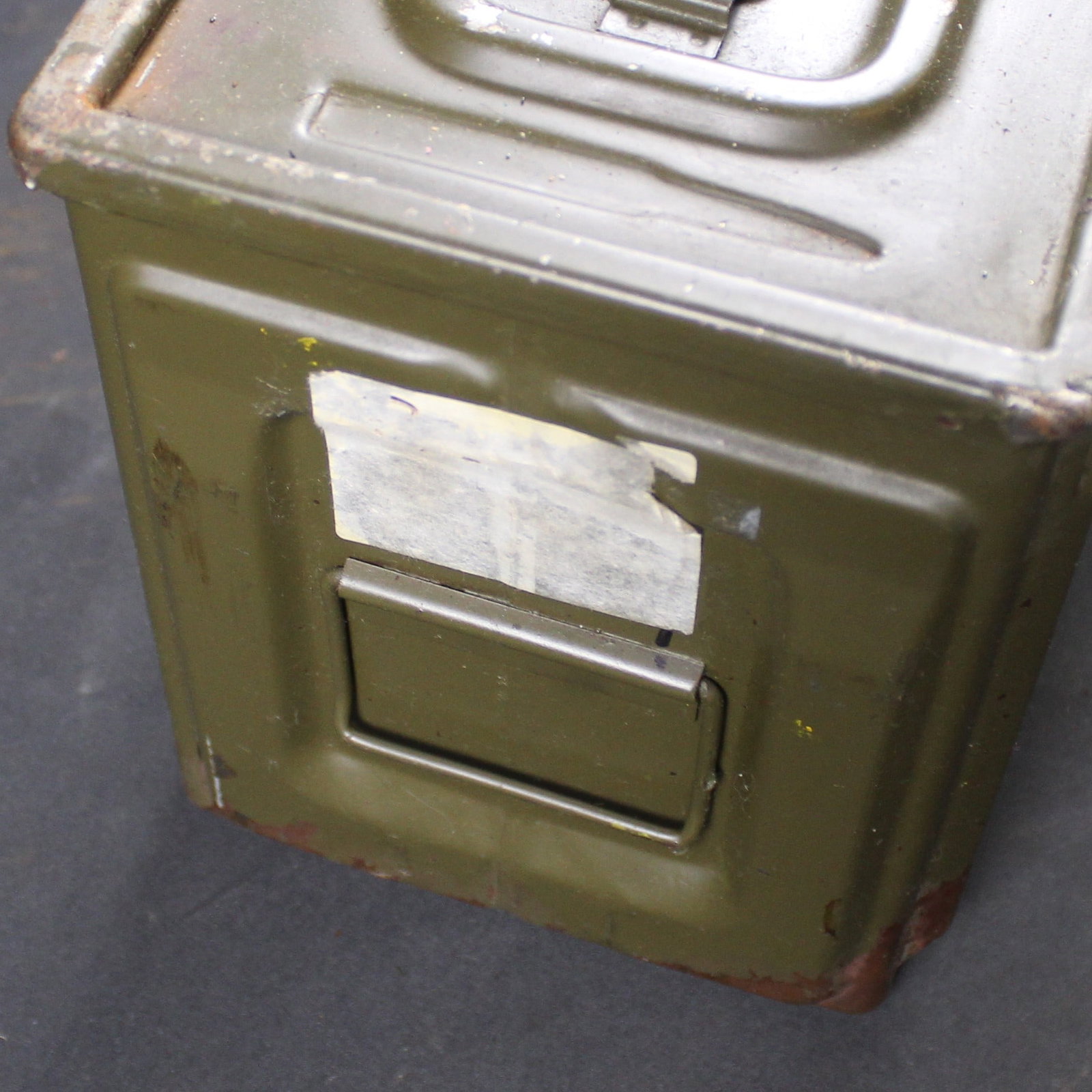 WWII American Side-Clasp .50 Caliber Ammunition Can (FMI) - 3