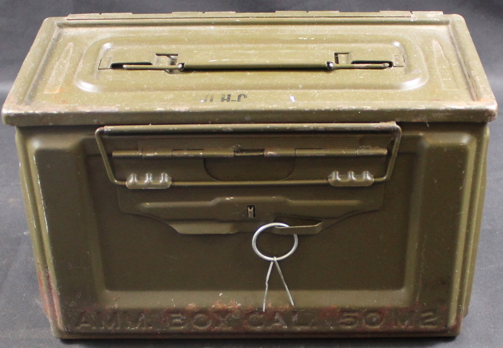 WWII American Side-Clasp .50 Caliber Ammunition Can (FMI) - 5