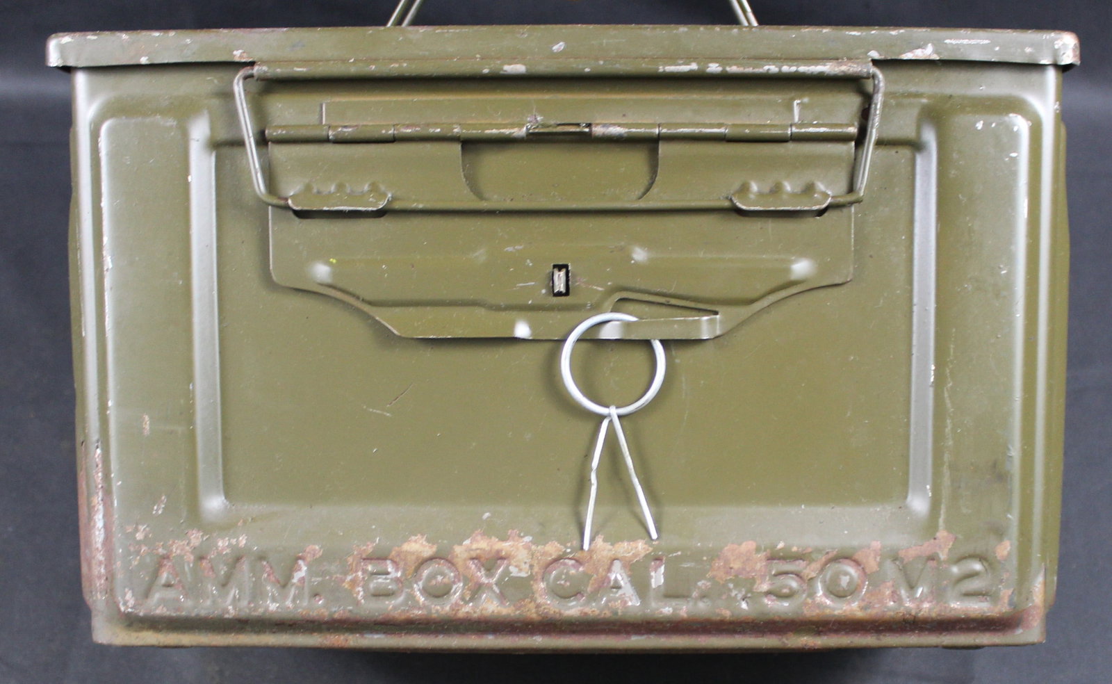 WWII American Side-Clasp .50 Caliber Ammunition Can (FMI) - 6