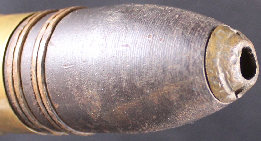 Inert WWI French 37mm Infentry Support Round (FMI) - 2