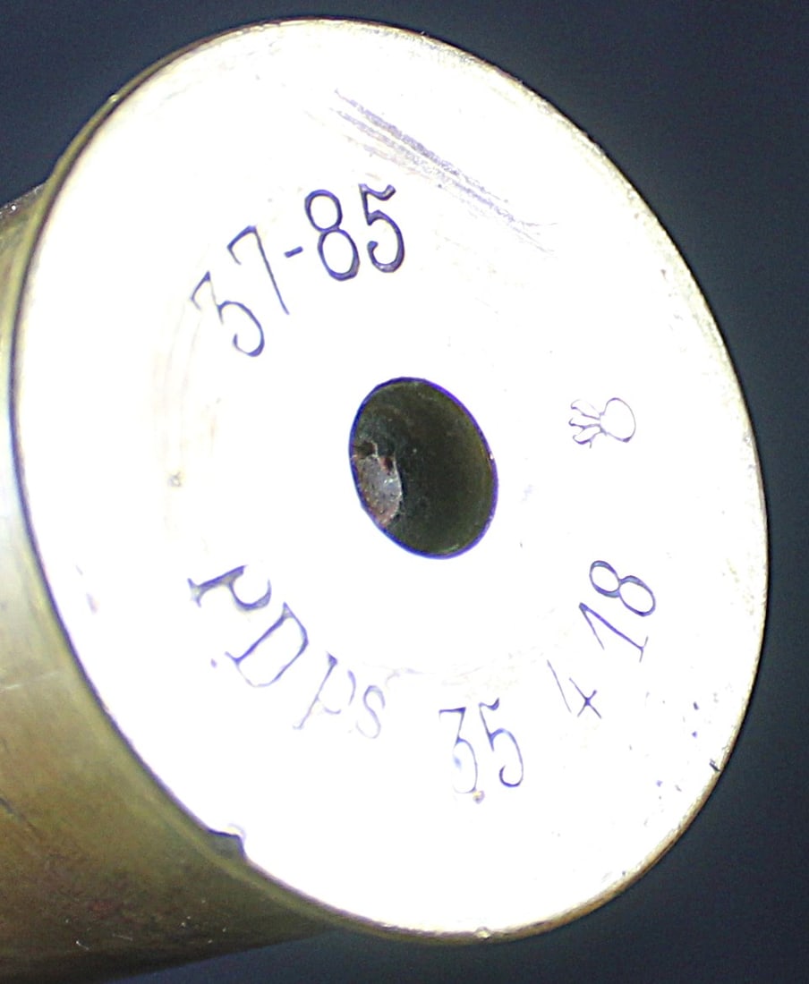 Inert WWI French 37mm Infentry Support Round (FMI) - 3