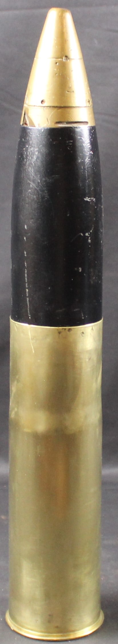 Large M5A1 Type 1 WWII Dated Inert 75mm Round (FMI): Description coming soon!