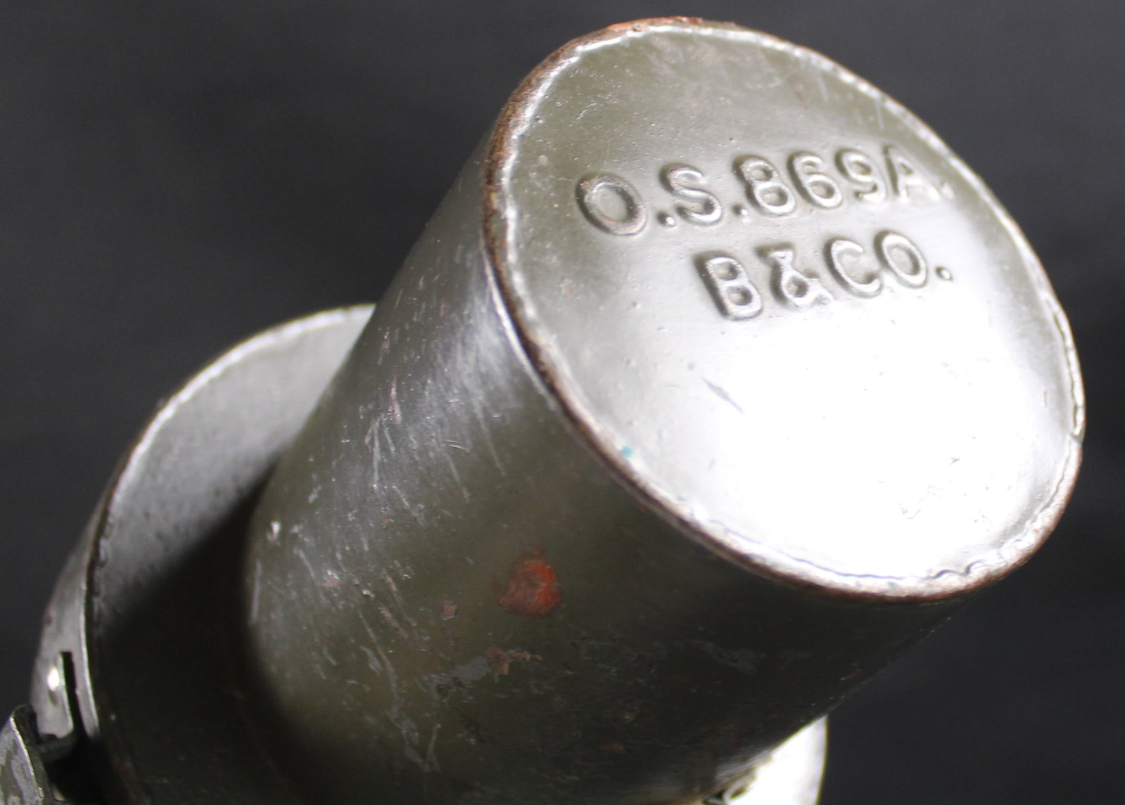 WWII 1943 Dated British Artillery Sight Mk1 with Transport Case (FMI) - 3