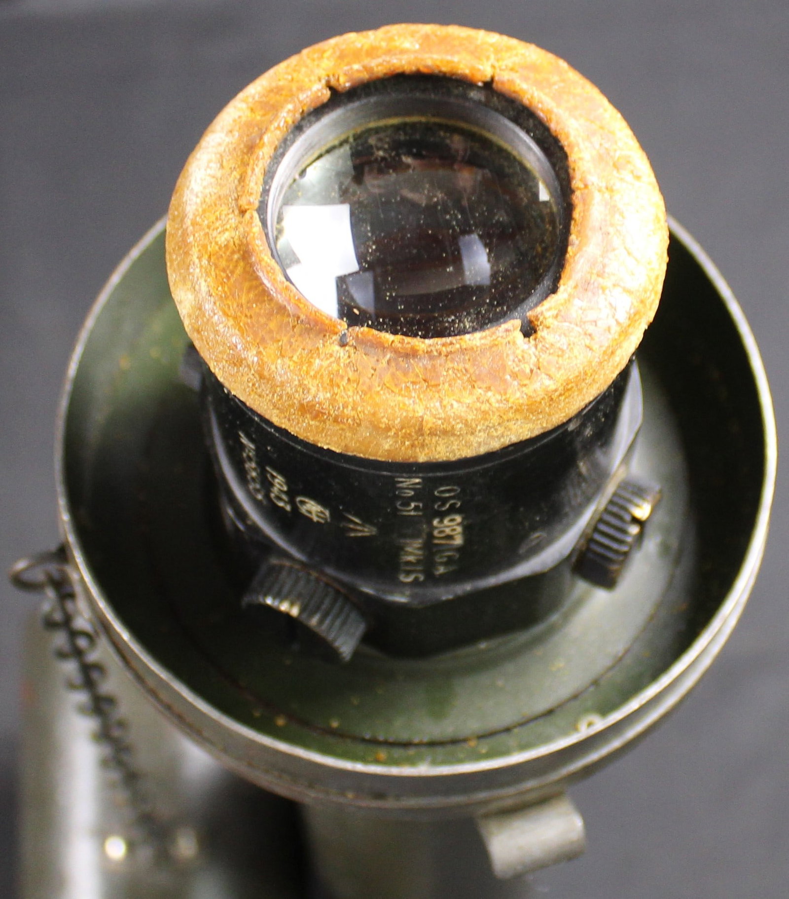 WWII 1943 Dated British Artillery Sight Mk1 with Transport Case (FMI) - 7