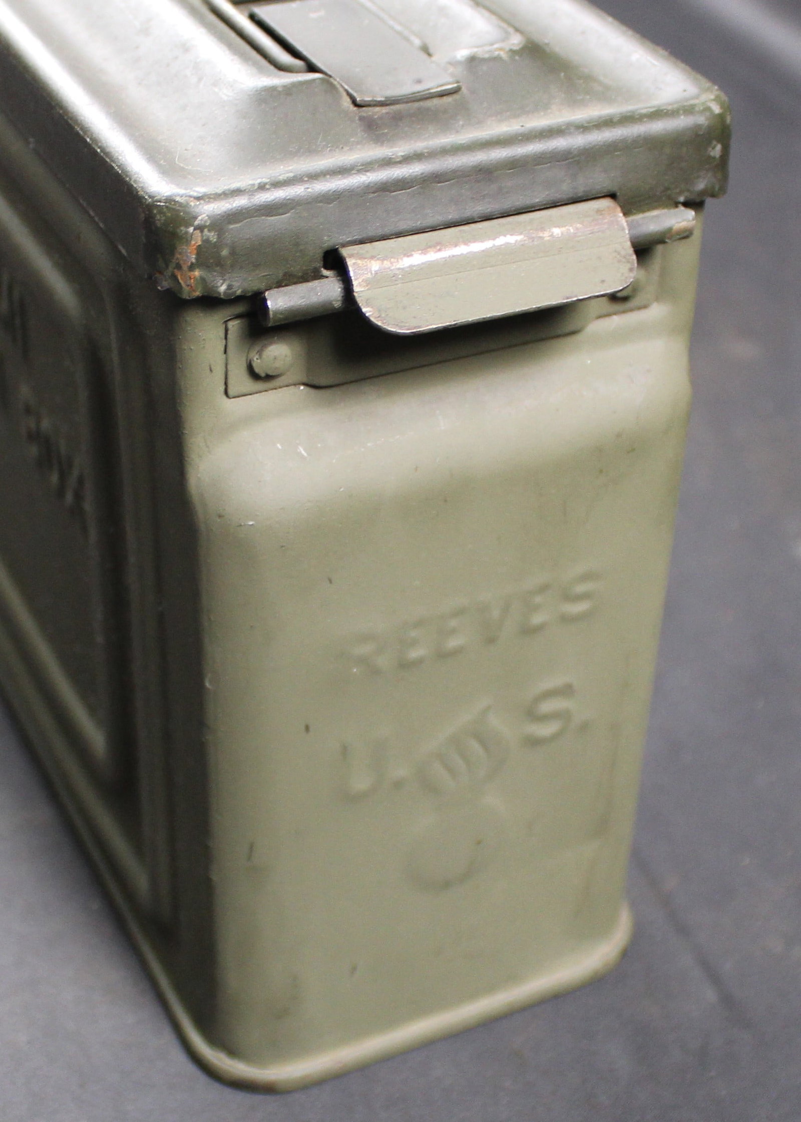 WWII American Side-Clasp .30 Caliber Ammunition Can (FMI) - 2