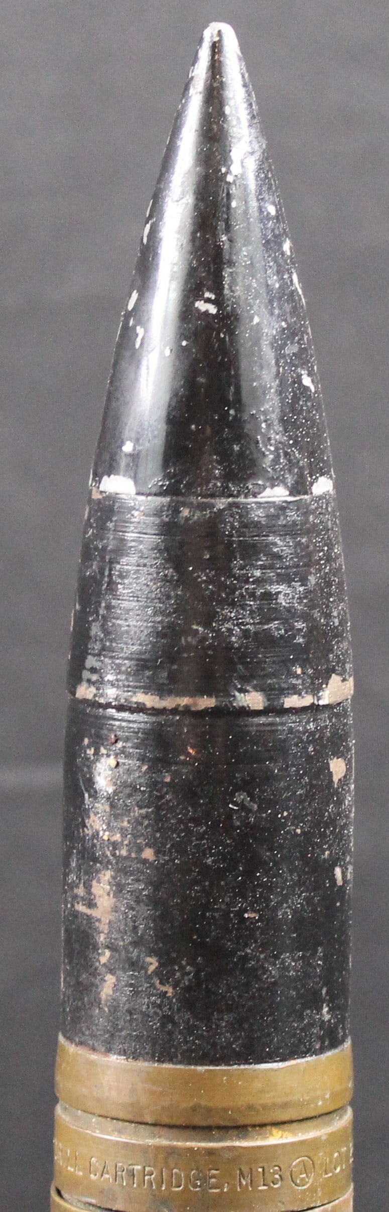 Inert WWII US 37mm M16 Anti-Tank Round (FMI) - 3