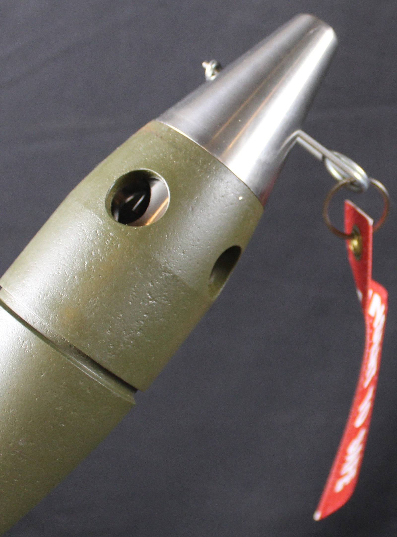 Inert US Manufactured M720 60mm Mortar with Transport Case and Fuze Pin (FMI) - 2