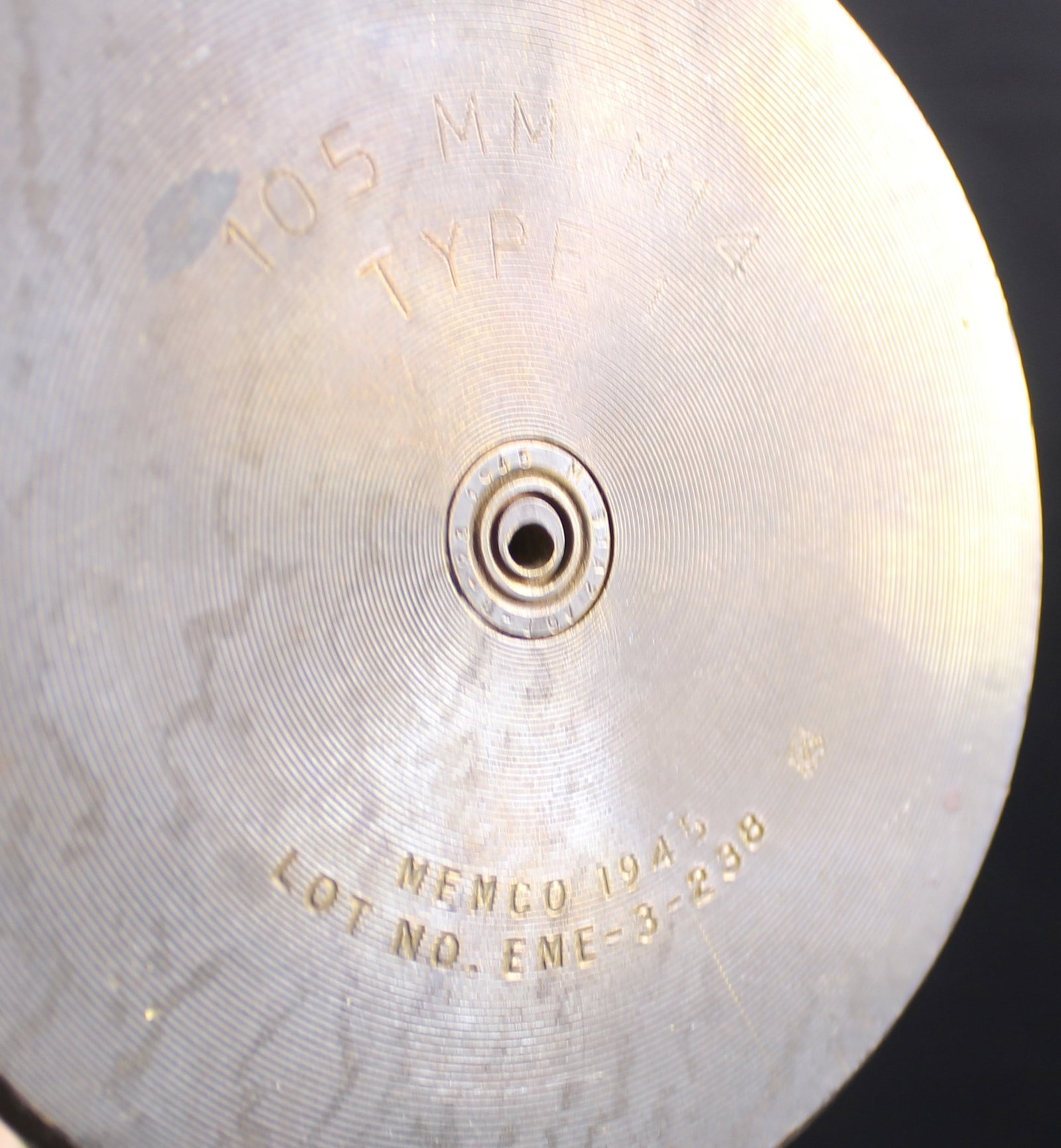 WWII 1945 Dated 105mm M14 Type 1 Brass Shell (FMI) - 4