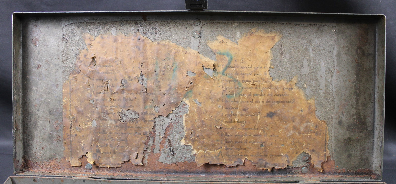 WWII French Military Metal Transport Case (FMI) - 7