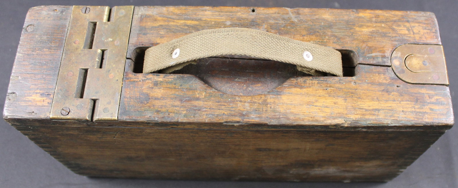 WWI British Wooden Vickers Ammunition Box (FMI) - 2