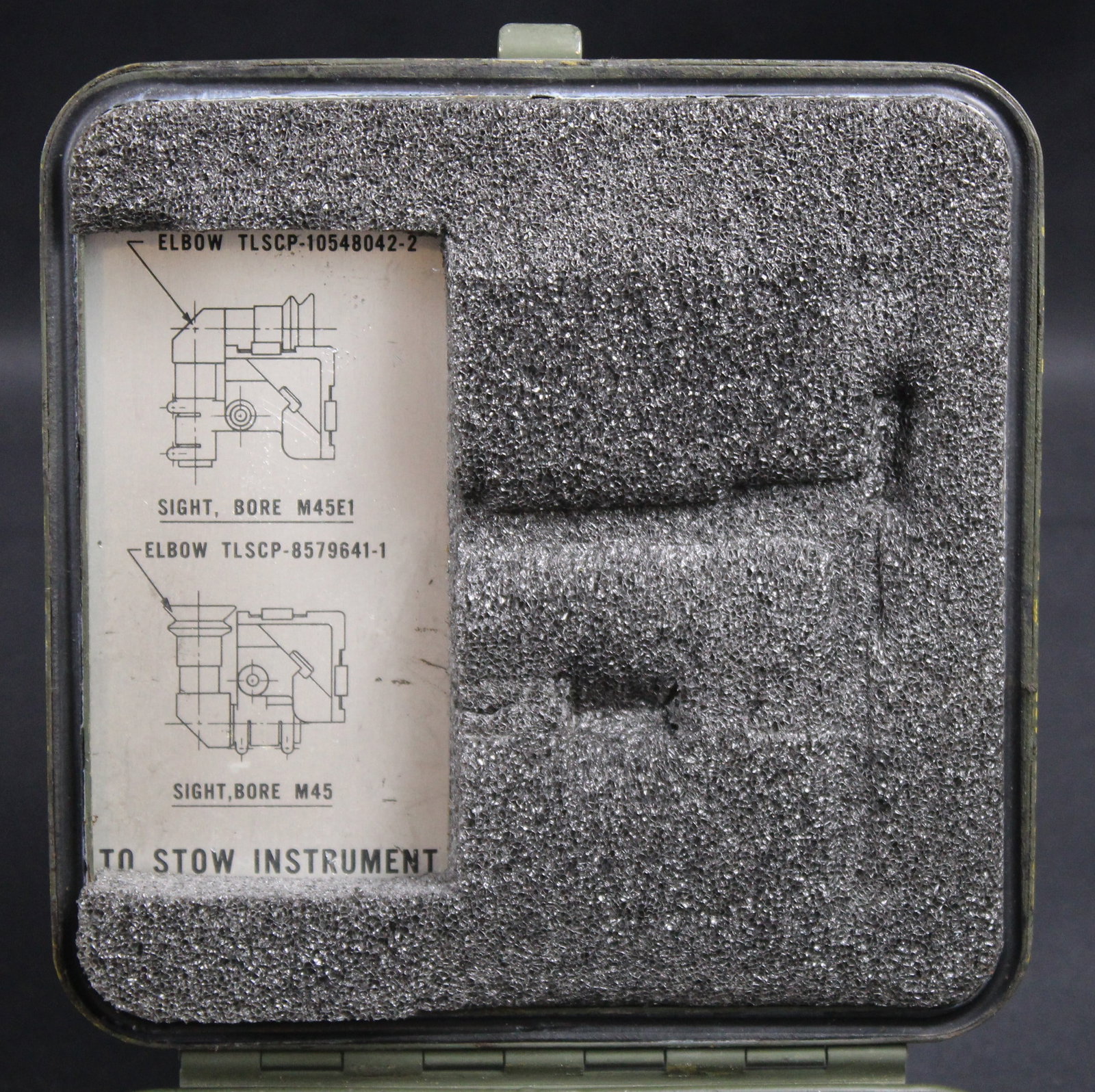 US Military Issued M45E1/M45 Bore Sight with Transport Case (FMI) - 2