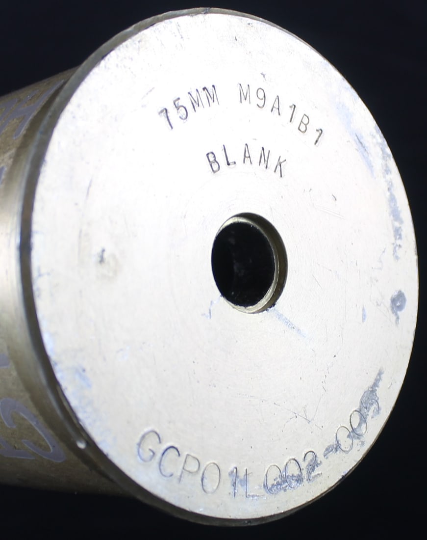 75mm M9A1B1 Blank Howitzer Shell (FMI) - 3