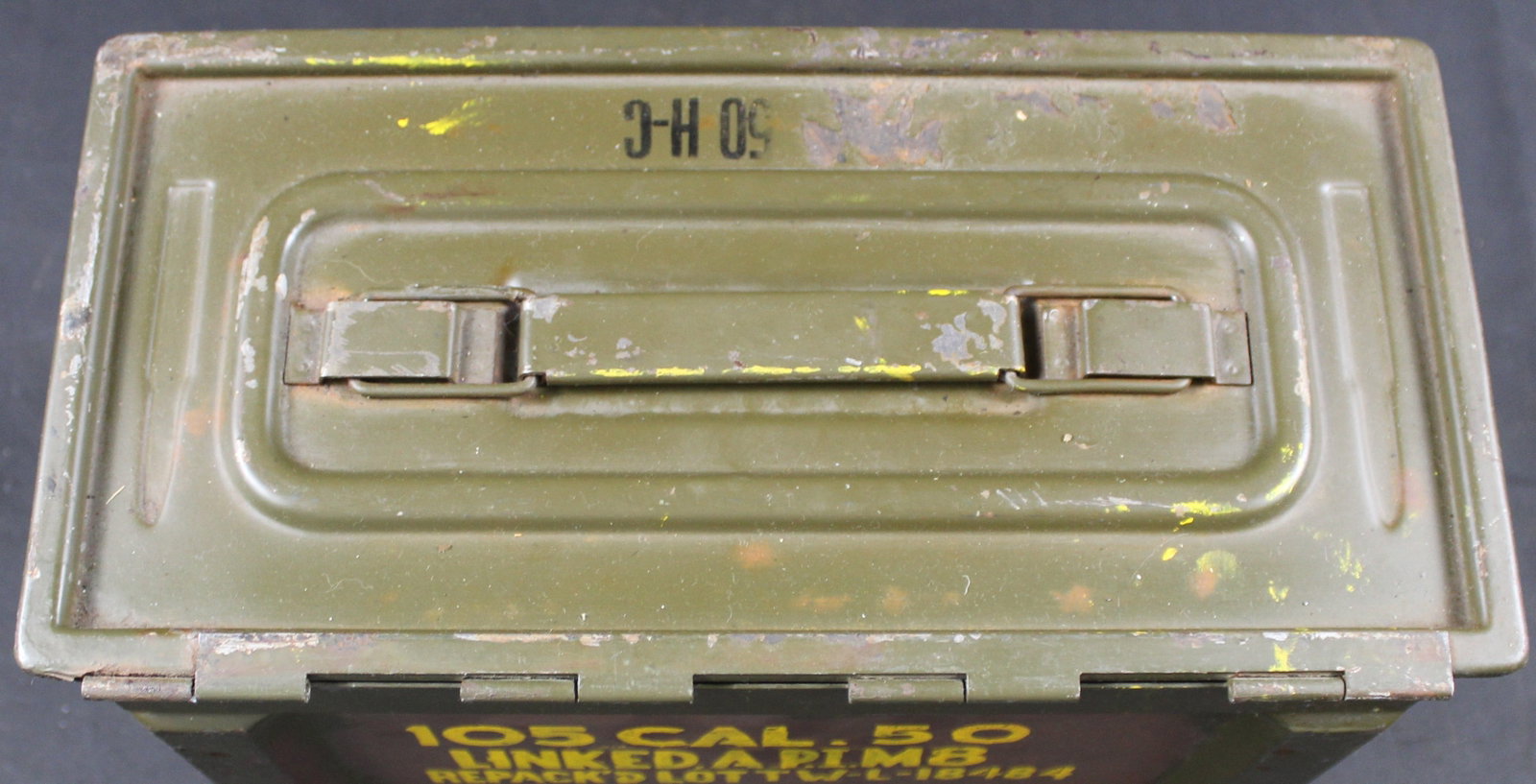 WWII American Side-Clasp .50 Caliber Ammunition Can (FMI) - 2