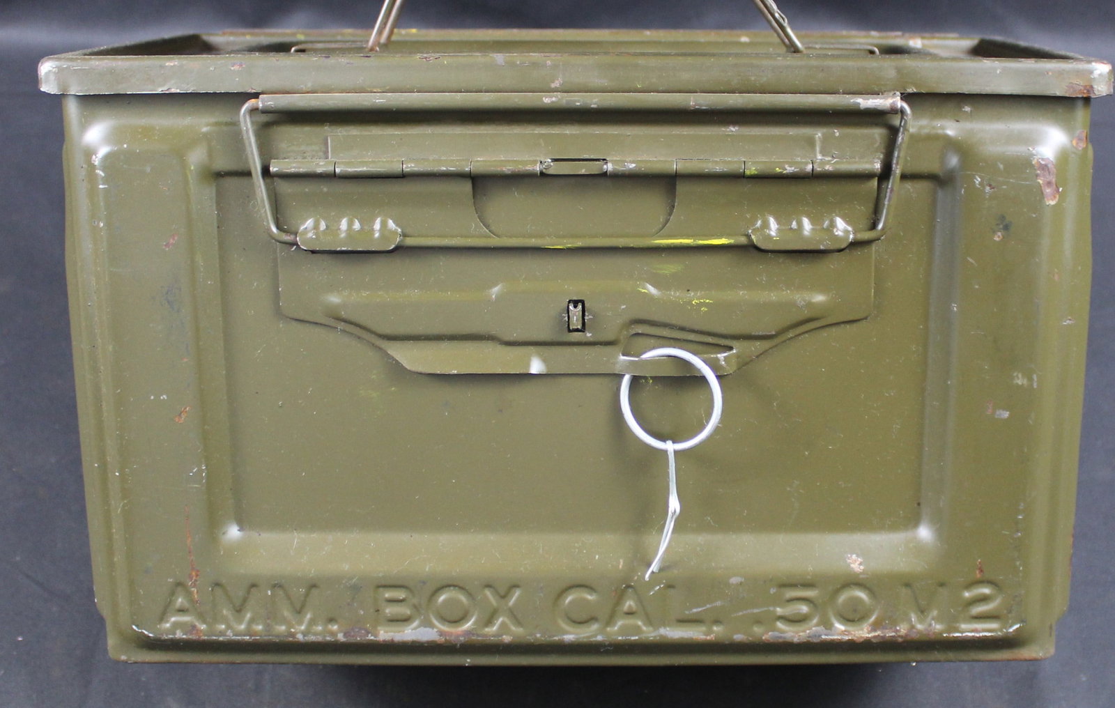 WWII American Side-Clasp .50 Caliber Ammunition Can (FMI) - 6