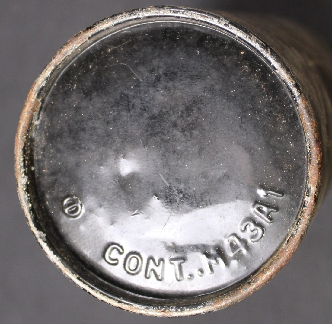 Group Lot of Approximately 26 WWII .50 Caliber Projectiles in M43A1 Transport Case (FLR) - 2