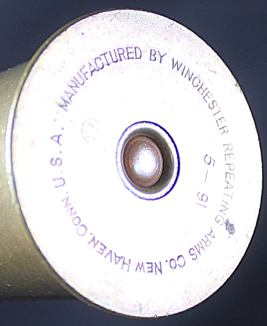 Inert Winchester Manufactured 5-1891 Dated 42mm Round (FMI) - 4