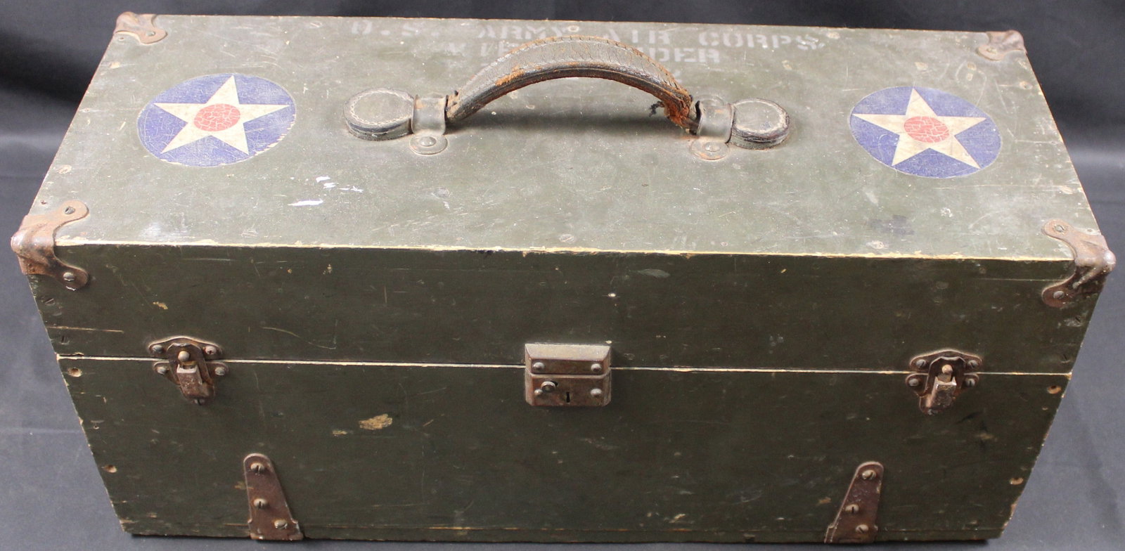WWII USAAF Fold-Out Transportation Box (MBH): Description coming soon!