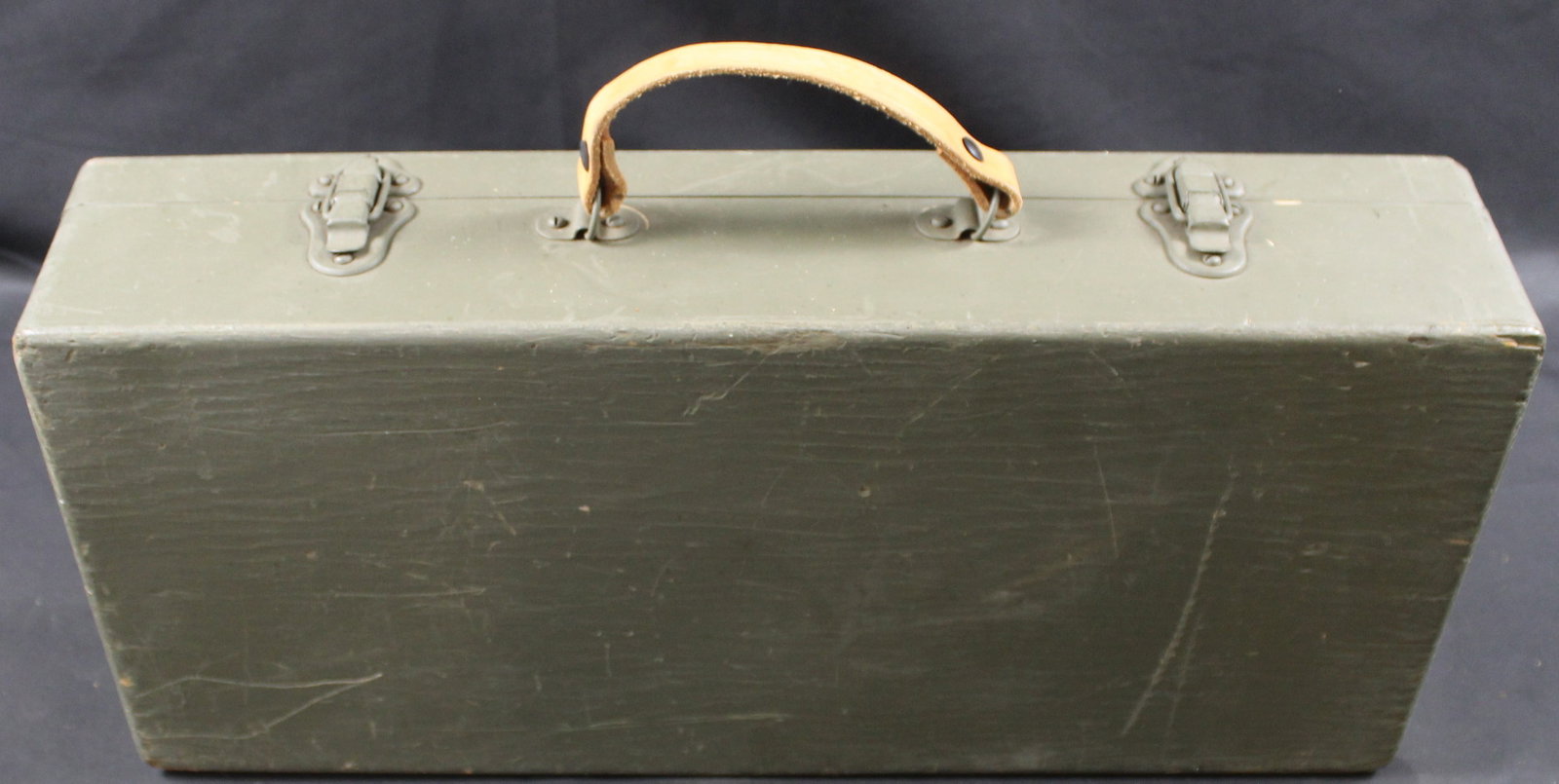 Vintage WWII VEMCO Aircraft Plotter Transport Case (FMI) - 2