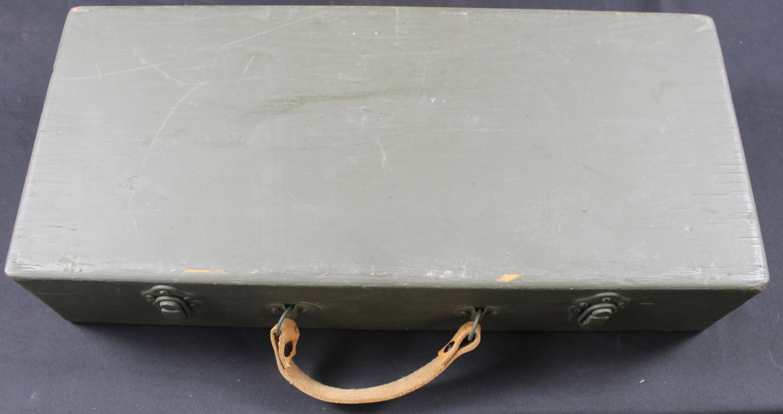 Vintage WWII VEMCO Aircraft Plotter Transport Case (FMI) - 6
