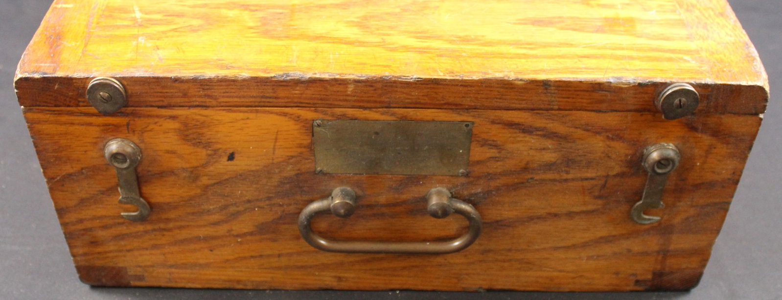 Unknown Wooden Military Transport Case (FMI) - 3