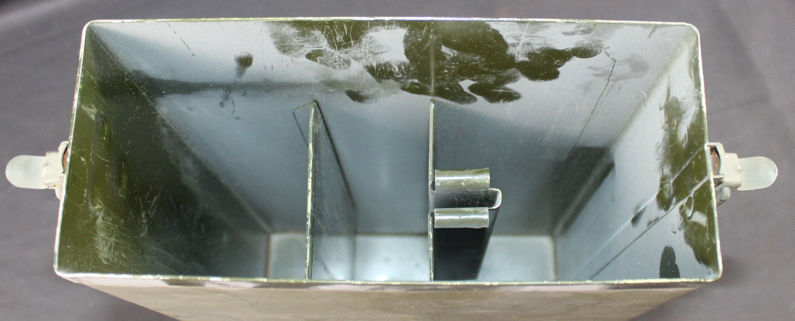Vintage Metal Military Transport Can Unknown Origin (FMI) - 7