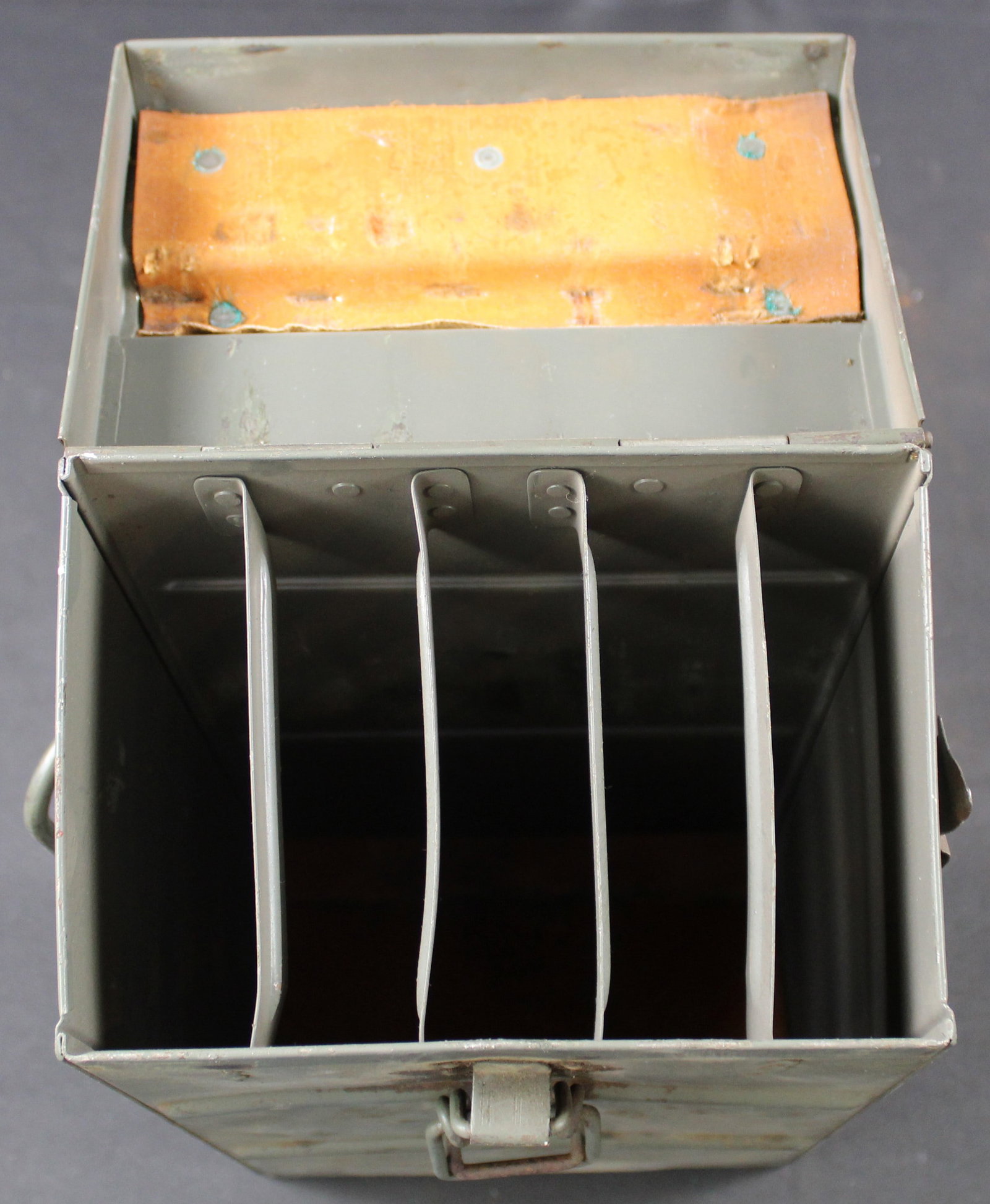 Transport Case with Five Madsen Machine Gun Magazines .30-06 (FMI) - 3