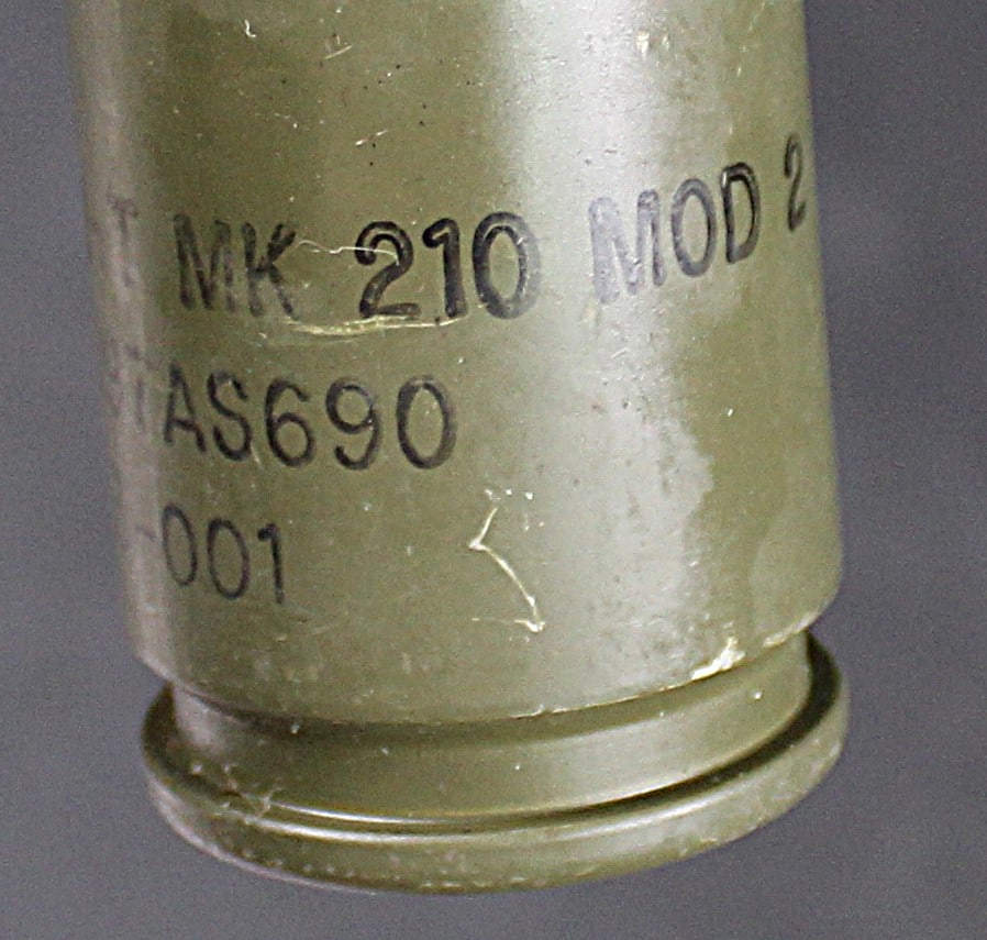 Inert 25mm HEI-T Round for the Bradley Fighting Vehicle (FMI) - 4