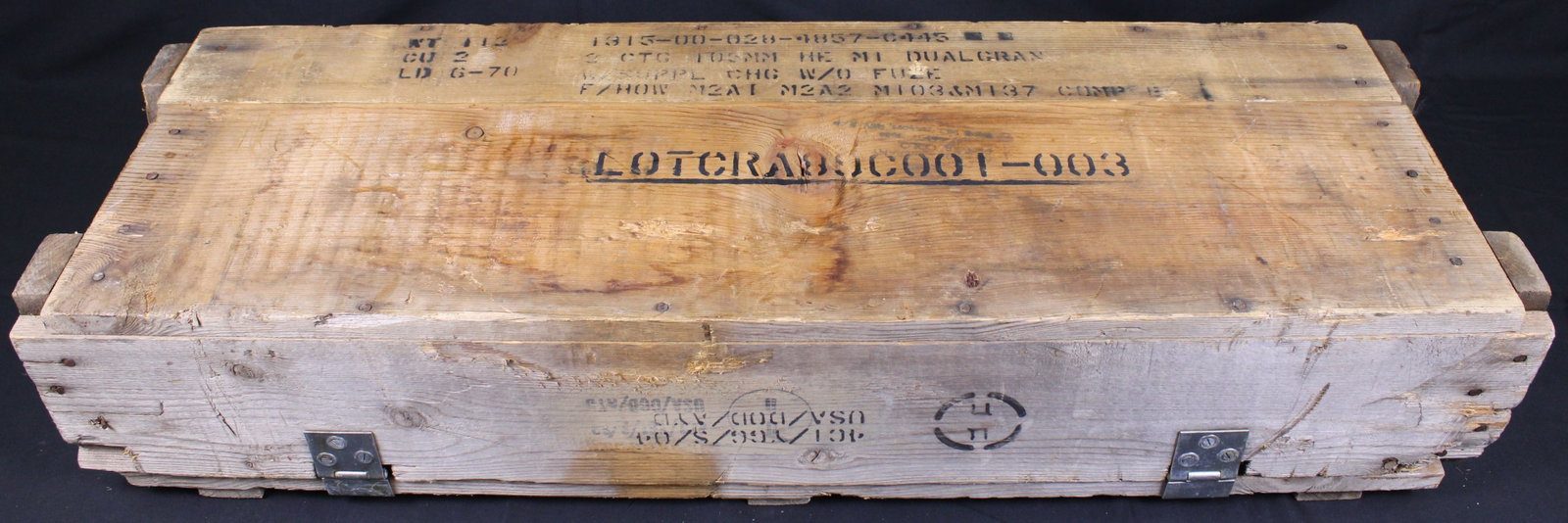 Wooden 105mm Ammo Crate (BLB) - 4
