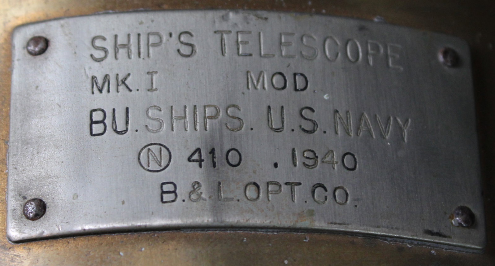U.S. Navy Mk1 Ships Telescope (FMI) - 4