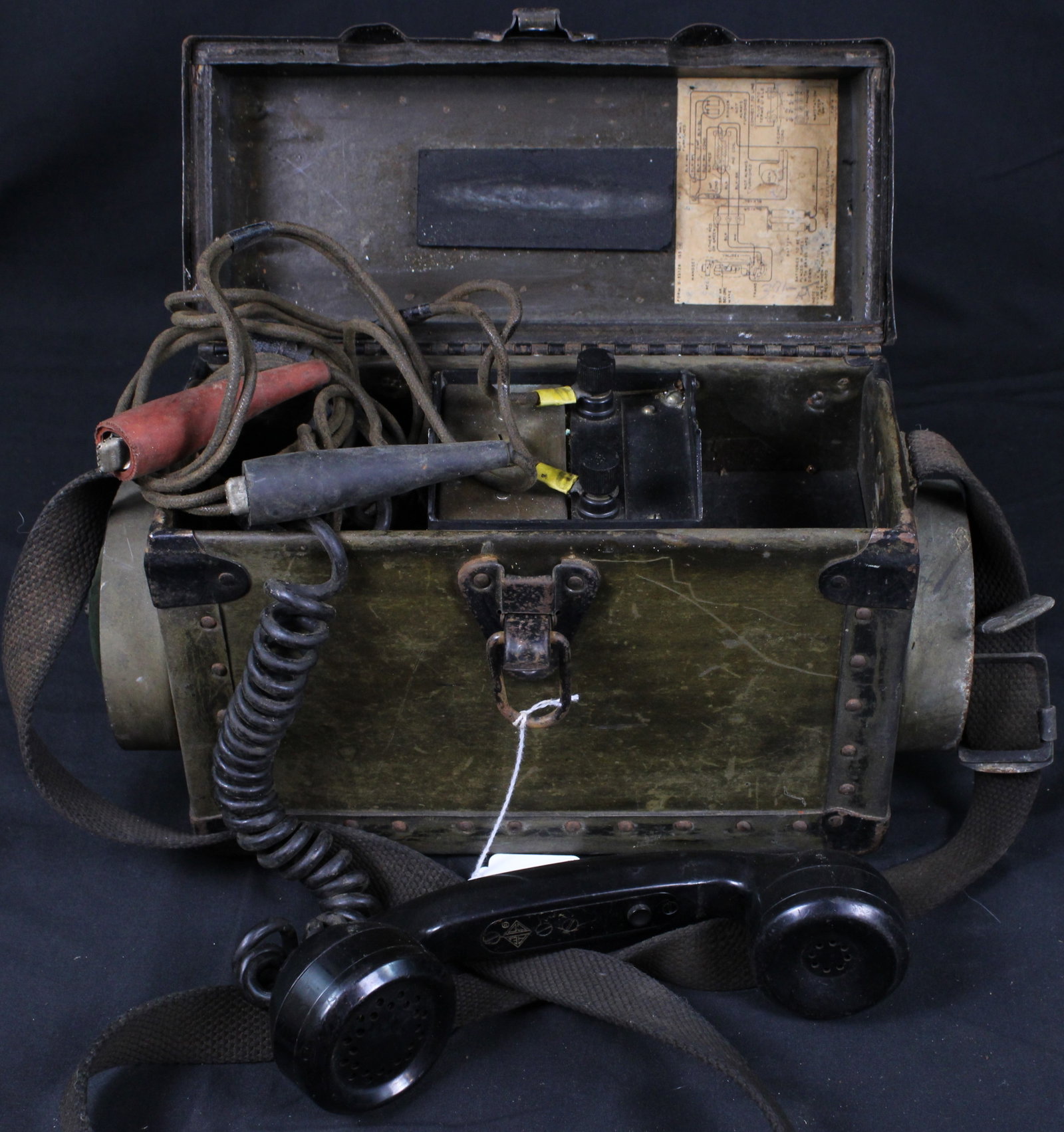 Automatic Electric Company WWII Monophone Field Set (BJT) - 3