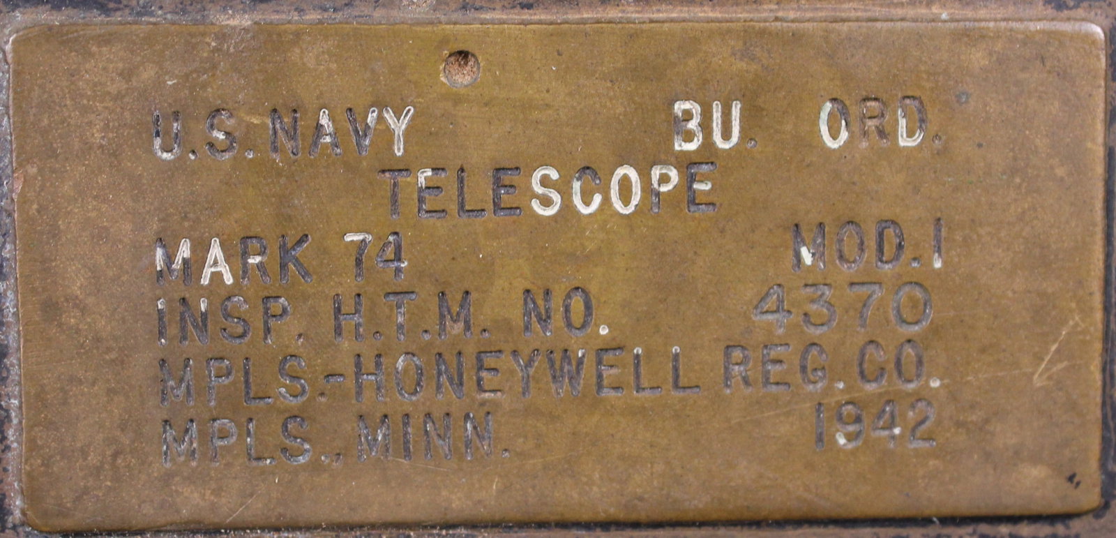 1942 Dated Mark 74 Mod.1 Teliscope For The U.S Navy (GMS) - 3