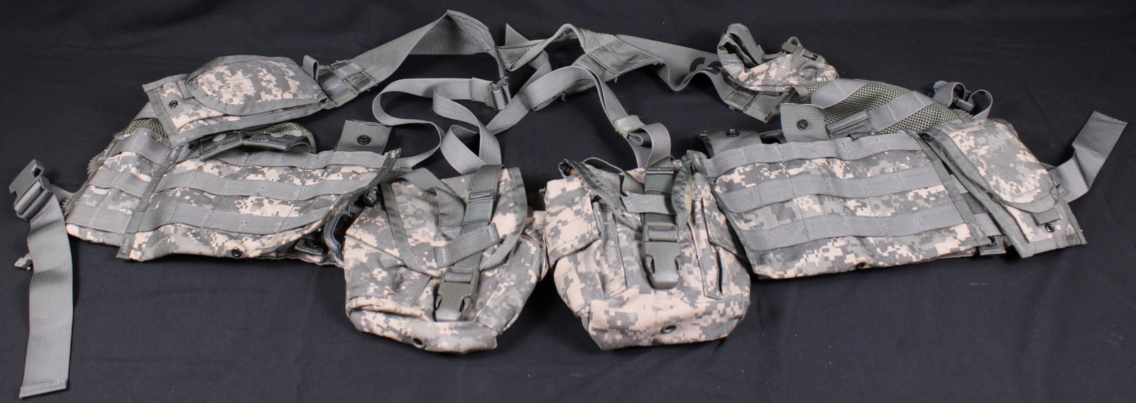 USGI Army ACU Load Bearing Vest W/Pouches (BJT) - 3