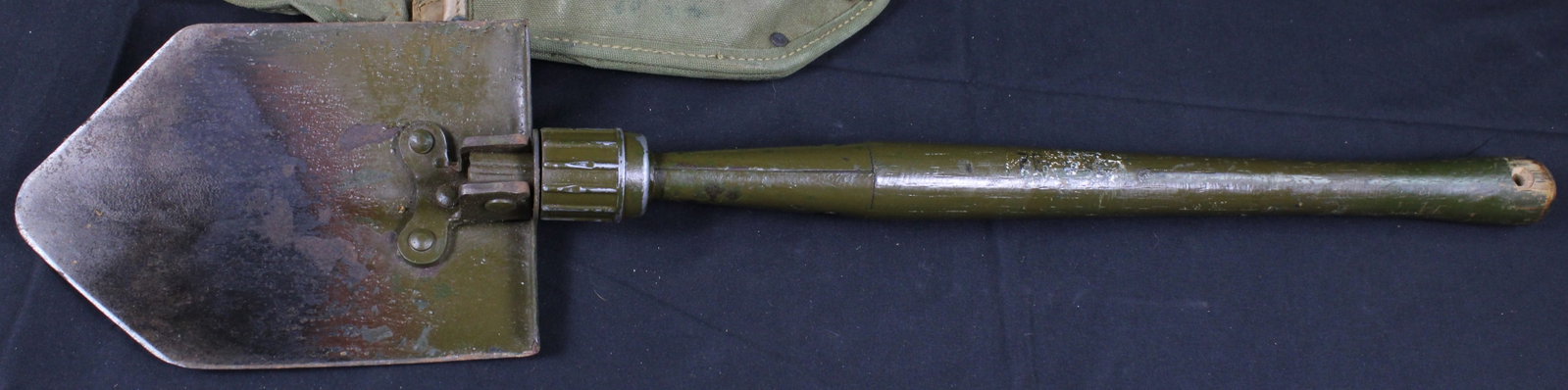 WWII USGI Minson Mfg 1943 U.S. Army Spade (BJT) - 2