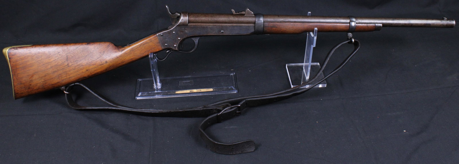 Prototype Sharps and Hankins .52 Rimfire Lever Action Breach Loading Rifle (SNR): Description coming soon! Bidders are welcome to preview items in person during our normal operating hours Tuesday through Saturday 11am-6pm. Estimated shipping parcel size (LxWxH) 48 inches x 8