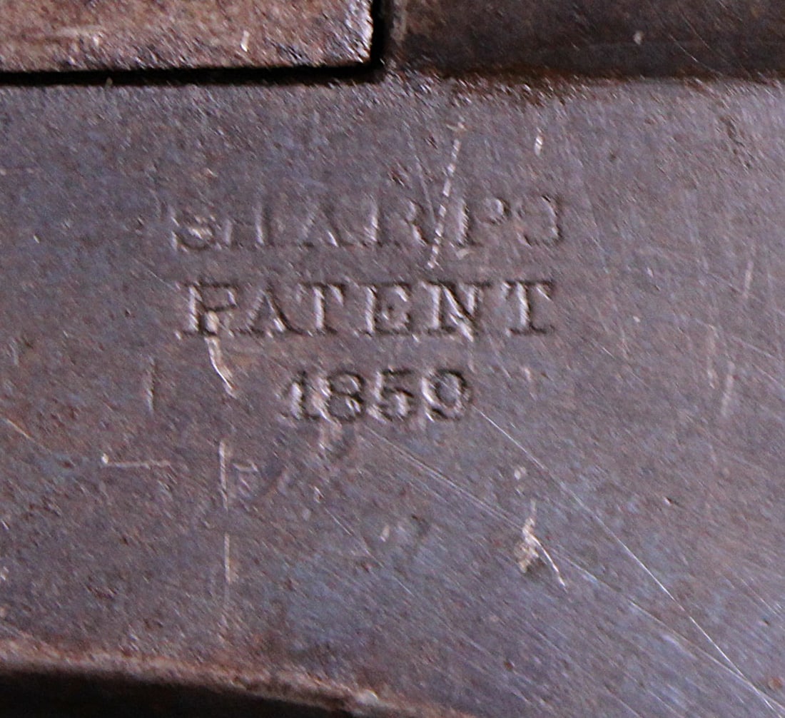 Potential Prototype Sharps and Hankins Patent 1859 .52 Rimfire Lever Action Rifle (SNR) - 3